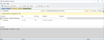 WinDataReflector Portable screenshot