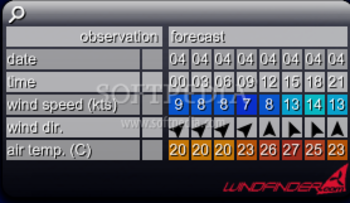 Windfinder screenshot