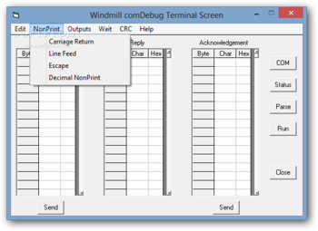 Windmill comDebug screenshot 4