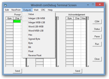 Windmill comDebug screenshot 5