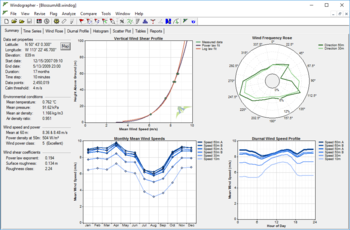 Windographer Professional Edition screenshot