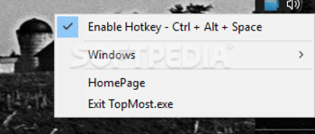 Window TopMost Control screenshot