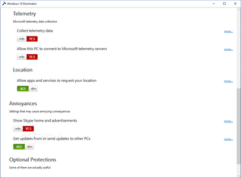 Windows 10 Dominator screenshot 2