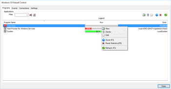 Windows 10 Firewall Control Basic Edition screenshot 2