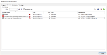 Windows 10 Firewall Control Basic Edition screenshot 3