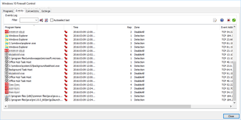 Windows 10 Firewall Control Free Edition screenshot 4