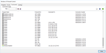 Windows 10 Firewall Control Free Edition screenshot 5