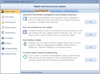 Windows 10 Manager screenshot 10