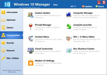 Windows 10 Manager screenshot 4