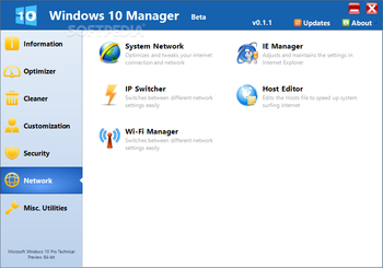 Windows 10 Manager screenshot 6