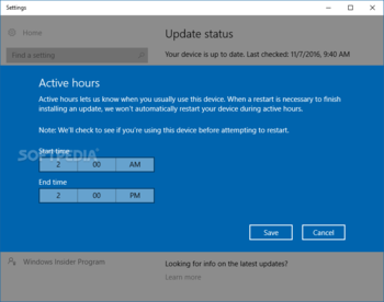 Windows 10 Reboot Blocker screenshot 2