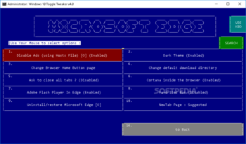 Windows 10 Toggle Tweaker screenshot 4