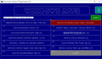 Windows 10 Toggle Tweaker screenshot 6