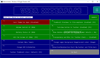 Windows 10 Toggle Tweaker screenshot 7