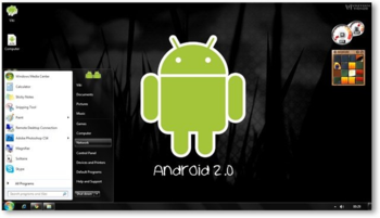 Windows 7 Android Theme screenshot 5