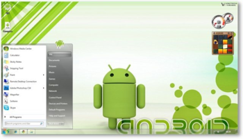 Windows 7 Android Theme screenshot 6