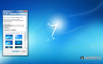 Windows 7 Blue Theme screenshot