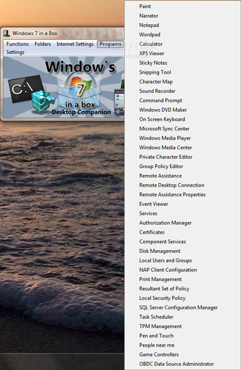 Windows 7 in a Box screenshot 5