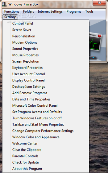 Windows 7 in a Box screenshot 7
