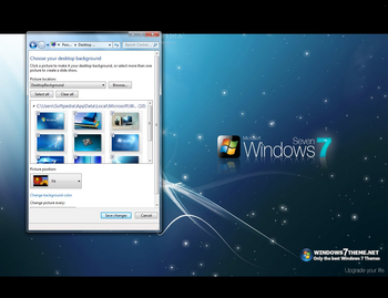 Windows 7 Light Theme screenshot