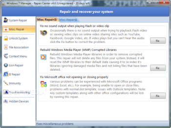 Windows 7 Manager screenshot 10