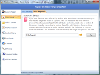 Windows 7 Manager screenshot 11