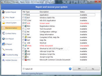 Windows 7 Manager screenshot 13