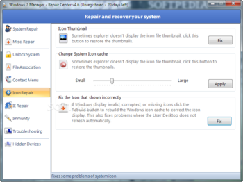Windows 7 Manager screenshot 15