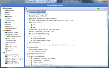 Windows 7 Manager screenshot 2