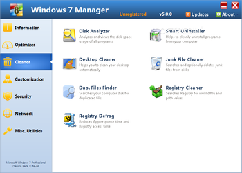 Windows 7 Manager screenshot 26