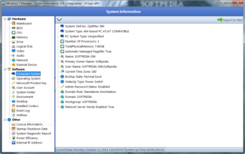 Windows 7 Manager screenshot 3
