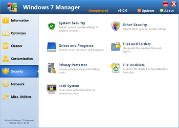 Windows 7 Manager screenshot 41