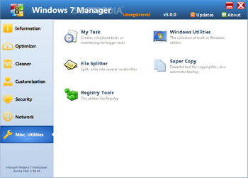 Windows 7 Manager screenshot 51