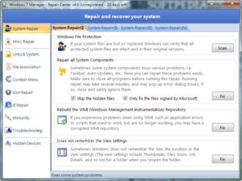Windows 7 Manager screenshot 6