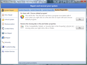 Windows 7 Manager screenshot 9