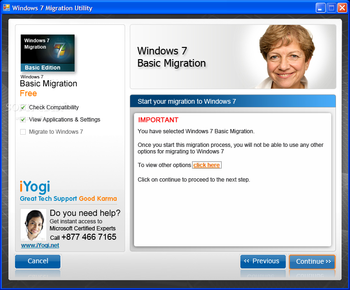 Windows 7 Migration Utility screenshot 4