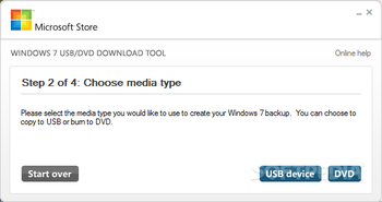 Windows 7 USB / DVD Download Tool screenshot 2