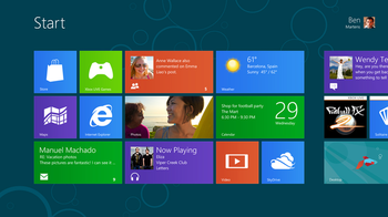 Windows 8 Consumer Preview screenshot