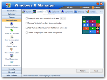 Windows 8 Manager screenshot 27