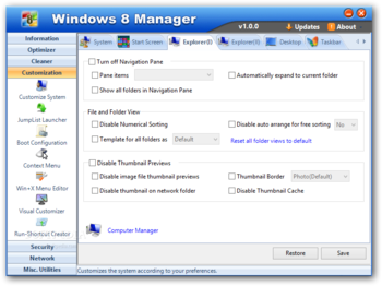 Windows 8 Manager screenshot 28