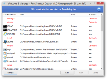 Windows 8 Manager screenshot 37