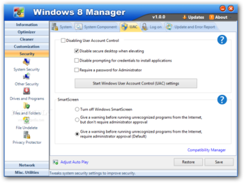 Windows 8 Manager screenshot 40