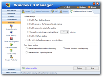 Windows 8 Manager screenshot 42