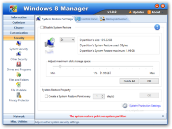 Windows 8 Manager screenshot 43