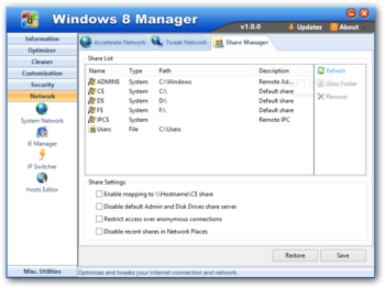 Windows 8 Manager screenshot 49
