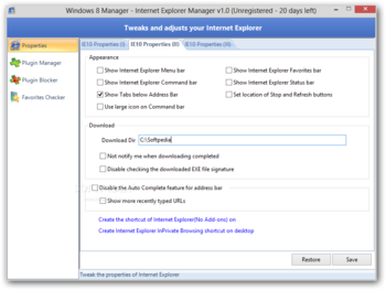 Windows 8 Manager screenshot 51