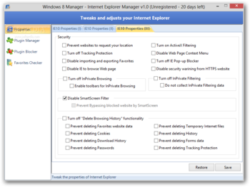 Windows 8 Manager screenshot 52