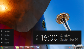 Windows 8 Metro Start Menu screenshot 3