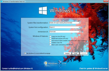 Windows 8 Transformation Pack screenshot