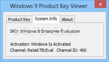 Windows 9 Product Key Viewer screenshot 2
